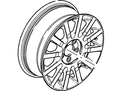 2011 Lincoln Town Car Spare Wheel - 6W1Z-1007-B