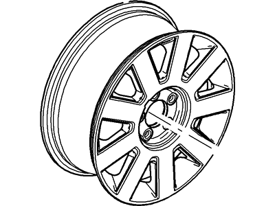 Lincoln Town Car Spare Wheel - 5W1Z-1007-BA