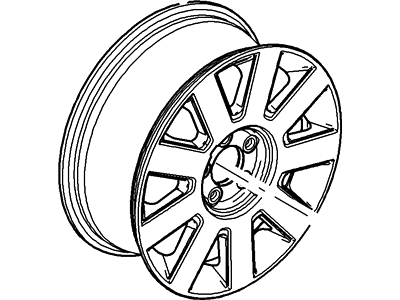 Ford 5W1Z-1007-BA Wheel Assembly