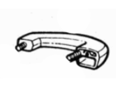 1983 Ford E-150 Door Handle - E8UZ1522405A