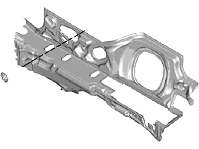 Ford DS7Z-5401588-A Insulator - Dash Panel