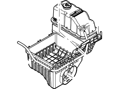 Ford BL3Z-8A080-B Tank Assembly - Radiator Overflow