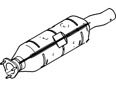 Ford 9C2Z-5E212-B Catalytic Converter Assembly