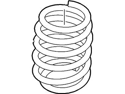 2009 Ford Edge Coil Springs - 9T4Z-5560-G