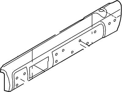 Ford 5L7Z-78274A30-AAA Panel - Door Trim - Upper