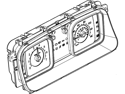 Ford 9A1Z-10849-AA Instrument Cluster