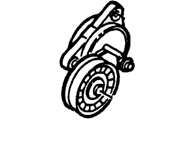 Ford F7RZ-6A228-AA Pulley Assembly - Tension