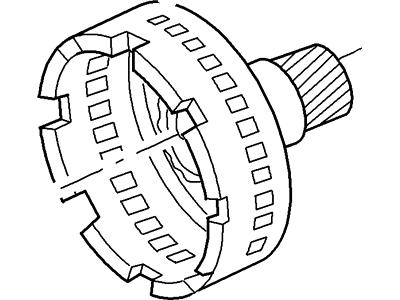 Ford 2W4Z-7A019-AA Shell - Transmission Input