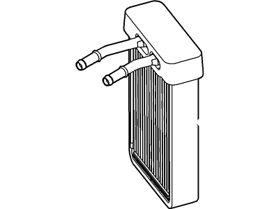 Mercury Mariner Heater Core - 8L8Z-18476-A