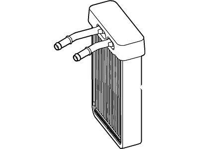 Ford 8L8Z-18476-A Core Assembly - Heater