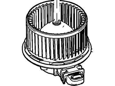 Ford 8L8Z-19805-B Fan And Motor Assembly