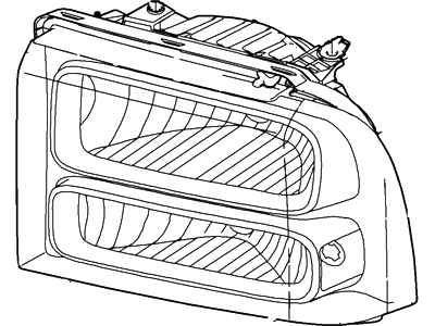 Ford 6C3Z-13008-BA Headlamp Assembly