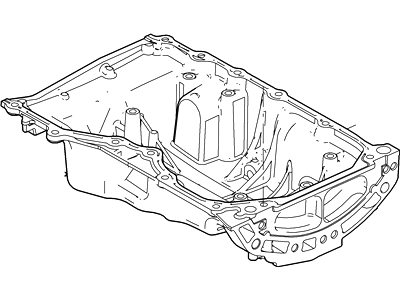 2012 Lincoln MKZ Oil Pan - 9E5Z-6675-B