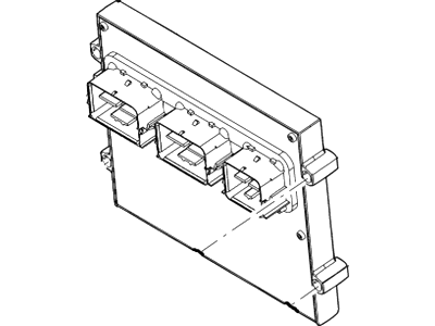 2008 Lincoln Mark LT Engine Control Module - 7L3Z-12A650-FUD