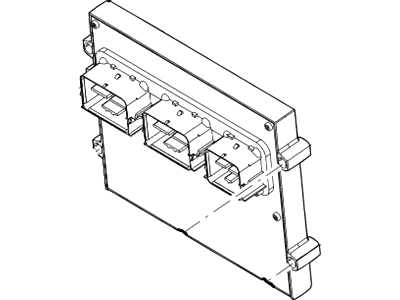 Ford 6L3Z-12A650-BFC Module - Engine Control - EEC V