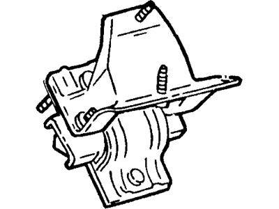 Ford Econoline Super Duty(1996-1999) Motor And Transmission Mount - F5UZ-6030-A