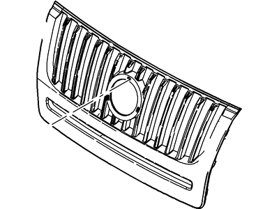 Mercury Mariner Grille - 8E6Z-8200-BB