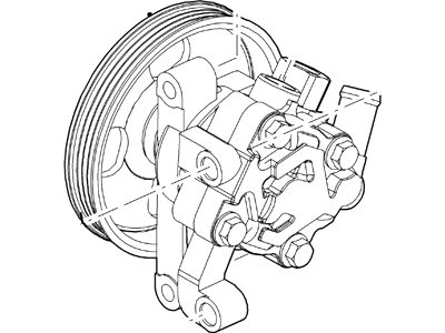 Ford Edge Power Steering Pump - 7T4Z-3A696-A