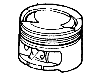 1999 Mercury Mystique Piston - F8CZ6108AA