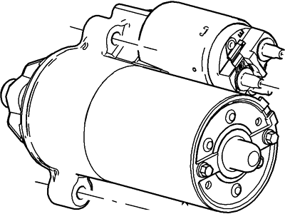 Ford 6F2Z-11002-ARM Starter Motor Assembly