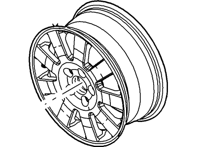 Ford 6W7Z-1007-AA Wheel Assembly
