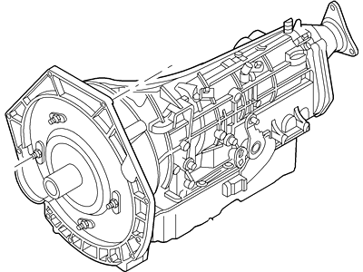 Ford XW4P-7000-BC Automatic Transmission Assembly