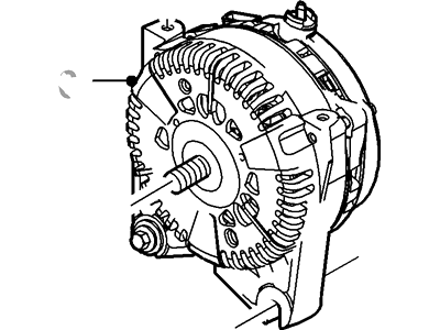 Ford F8OZ-10346-CA Alternator Assembly