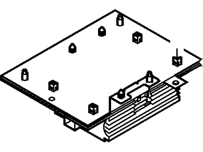 Ford 1W4Z-19G255-AA Amplifier Assembly