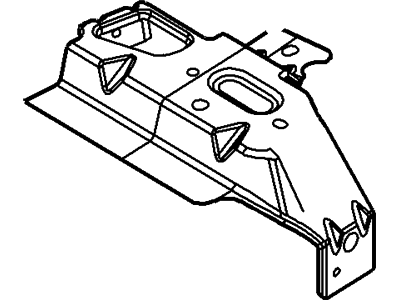 Ford 3T1Z-8B455-A Bracket - Radiator Grille