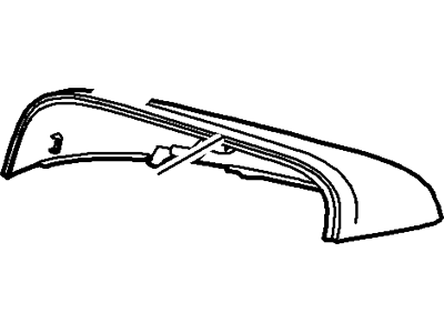 2011 Ford Explorer Mirror Cover - BB5Z-17D742-AA