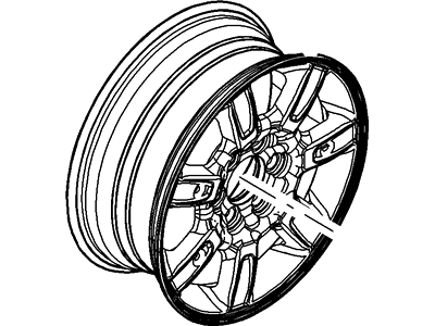 Lincoln Spare Wheel - AL3Z-1007-KCP