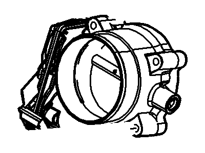 Ford BR3Z-9E926-A Throttle Body And Motor