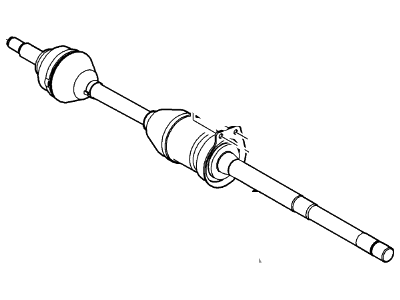 2010 Ford Flex CV Joint - 8A8Z-3B436-CB