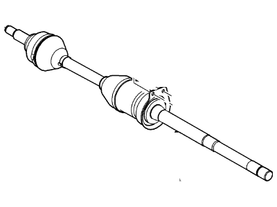 2010 Lincoln MKT CV Joint - 8A8Z-3B436-CB