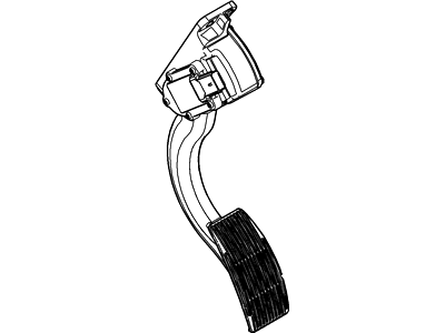 Ford 6L1Z-9F836-D Pedal