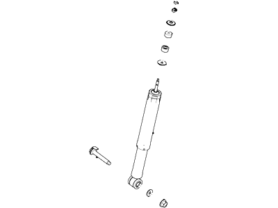 2007 Mercury Mariner Shock Absorber - 7M6Z-18125-A