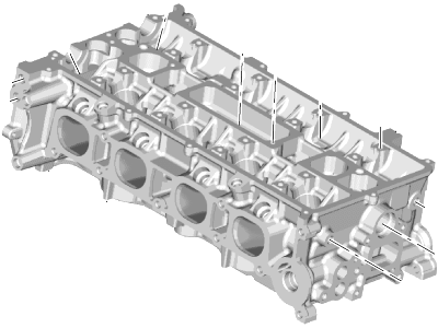 2017 Ford Fusion Cylinder Head - CV6Z-6049-A