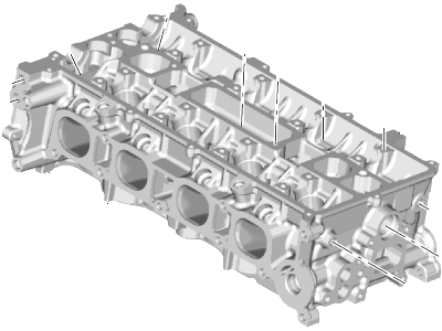 Ford Fusion Cylinder Head - CV6Z-6049-A