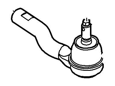 Ford AE5Z-3A130-C End - Spindle Rod Connecting