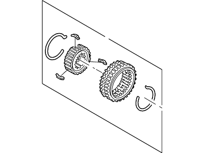 Ford 9E5Z-7B067-A Synchronizer Assy - 1st And 2nd Spd