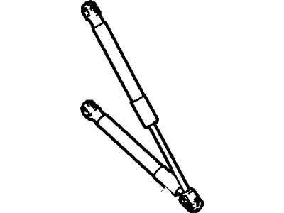 Ford Mustang Tailgate Lift Support - 5R3Z-63406A10-BA