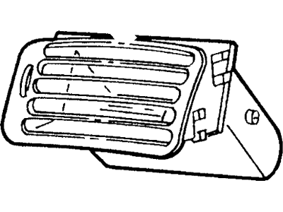 Ford F8RZ19893BA Louver Assembly Vent Air Regist