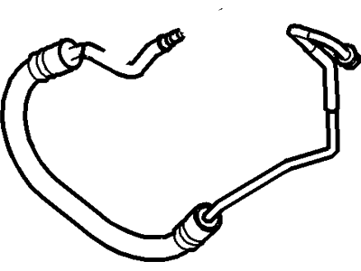 2008 Ford E-150 Power Steering Hose - 7C2Z-3A719-A