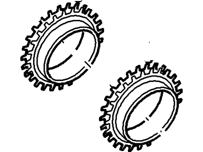 2005 Ford Thunderbird Crankshaft Gear - 2W9Z-6306-AA