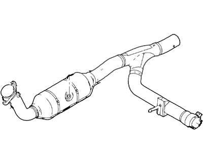 2006 Ford F-150 Catalytic Converter - 5L3Z-5E212-RB