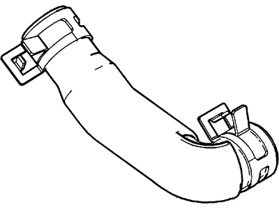 2005 Mercury Sable PCV Hose - 3F1Z-6A664-BA