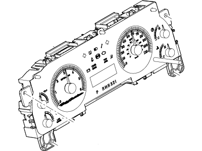 2005 Ford F-250 Super Duty Speedometer - 5C3Z-10849-ZB