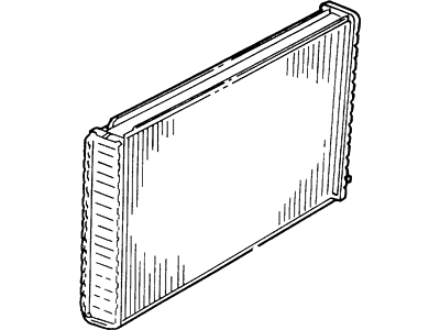 1994 Ford Mustang Radiator - F4ZZ-8005-A