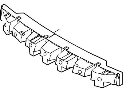 Ford AH6Z-17C882-A Isolator Assembly - Bumper Bar