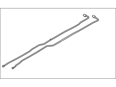 Lincoln LS Brake Line - 3W4Z-2C287-AA